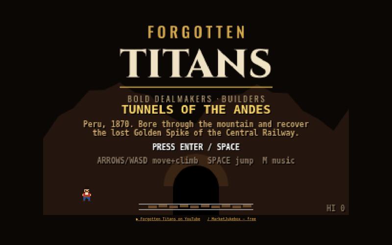 Screenshot of Forgotten Titans: Tunnels of the Andes